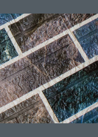 Самоклеюча декоративна 3D панель цегла кашемір 700x770x5 мм Loft Expert (299004070)