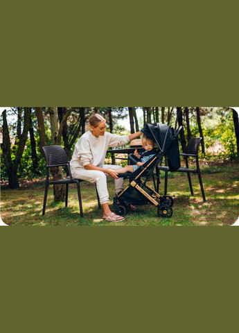 Прогулочная коляска Estelle серая MoMi (338198689)