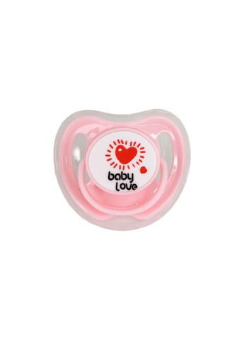 Пустышка силиконовая круглая Mega Zayka MGZ-0516(Pink) с колпачком Megazayka (300638008)