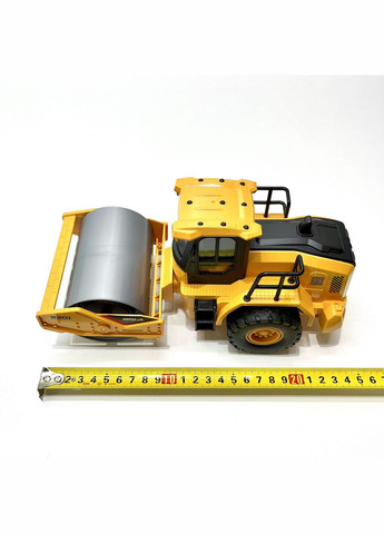 Спецтехника на радиоуправлении Дорожный каток резиновые колеса USB-кабель (2136) No Brand (308071741)