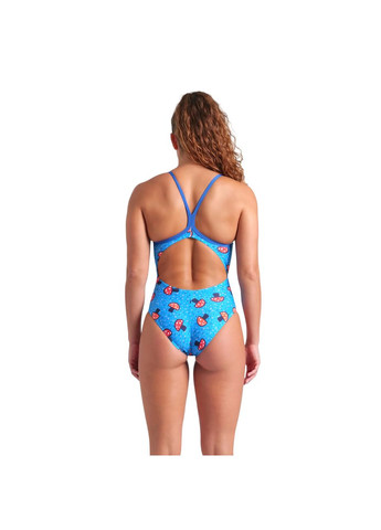 Синій літній жіночий купальник mushrooms swimsu (009468-850) розмір Arena