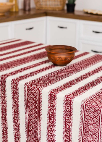 Скатерть вышитая с украинским орнаментом 3.0м х 1.5м (кет2530) Homedec - (316472147)