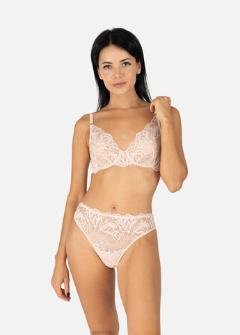 Женские трусы бразильяно цвет кремовый CB-00257944 Lintex (314909854)