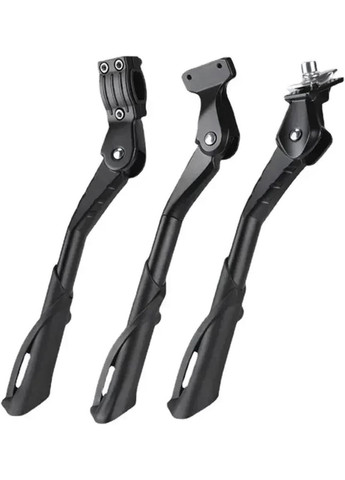 Підніжка для велосипеда, бічна підставка регульована для колес 22–29″ складна для міського трекінгового гідридного ровера No Brand (362346339)