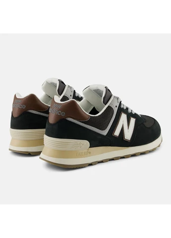 Черные черные кроссовки 574 40,5 (7,5) 25,5 см (u5748sb) New Balance U574