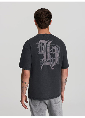 Графітова футболка чол Terranova