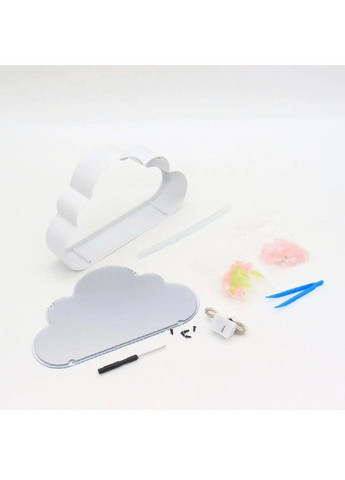 Настільний нічник світильник лампа дзеркало набір комплект для творчості хмара з тюльпанами 20х13х4 см (478203-Prob) Unbranded (303516340)