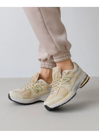 Бежеві кросівки beige sand No Brand 2002R
