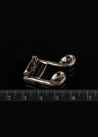 Брошка Ноти 3*3 см No Brand (342064339)