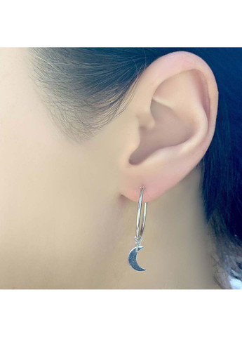 Серебряные серьги без камней (2023890) Silver Breeze (317354866)