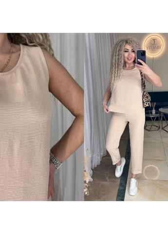 Костюм женский из легкой дышащей тканей не просвечивается No Brand (348781192)