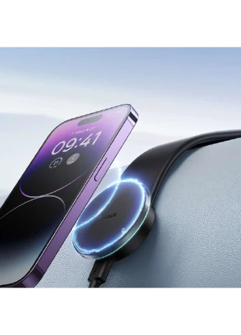 Автодержатель C02 Pro Series Magnetic Wireless Charging Car Mount Cluster (C40156000111-00) Baseus (389076019)