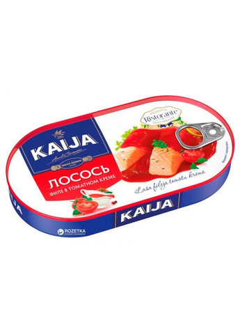 Филе лосося Лосось в томате 170 г Kaija (349811005)