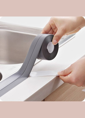 Самоклеюча водонепроникна стрічка для герметизації сіра 2.2x320cm (OK0025_2) No Brand (315885607)