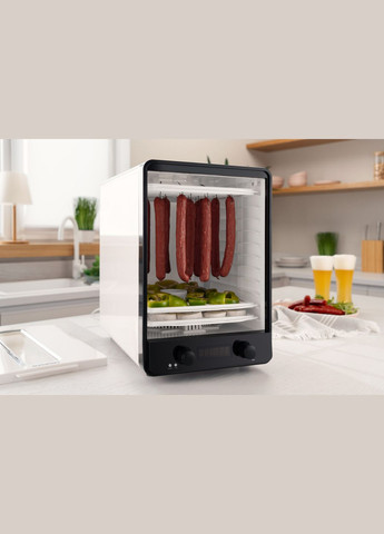 Сушилка для продуктов FDB1138, 550Вт, поддонов -10+1x3см, макс-70°С, рег.темп, пластик, белый Ardesto (314779771)