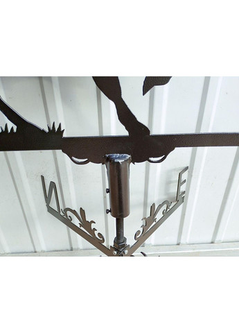 Флюгер на дом Бык, флюгер на крышу из металла 2 мм. No Brand (368896706)