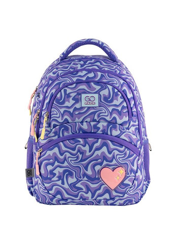 Шкільний рюкзак з ортопедичною спинкою для дівчинки Education GO24-175M-4 Heart GoPack (293504311)