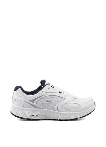 Белые всесезонные мужские кроссовки 220371-wnv белый ткань Skechers