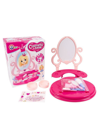 Детская игрушка Косметический столик 8676TXK безопасное зеркало ТехноК (302366863)
