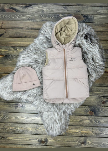 Безрукавка на флісі, капюшон не відстібний No Brand (279754348)