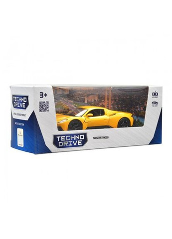 Автомодель - Maserati MC20 (жовтий) TechnoDrive (386180194)