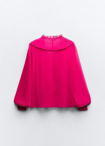 Рожева демісезонна блуза Zara