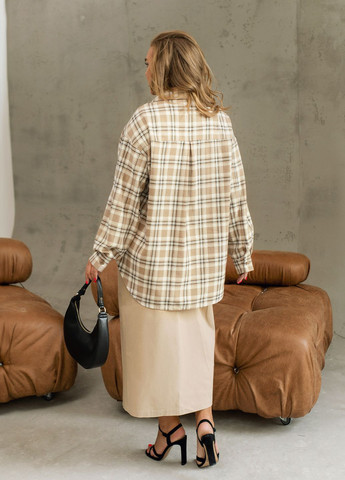 Жіноча оверайз сорочка No Brand (316579621)