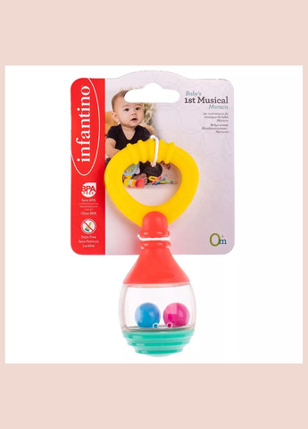 Погремушка с прорезывателем Маракас (315259) Infantino (333252818)