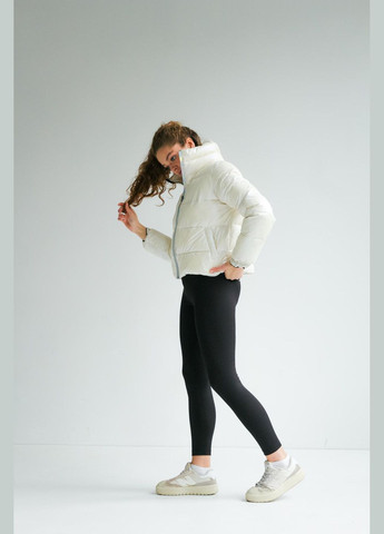 Молочна пуховик укорочений жіночий "bubble" Vakko