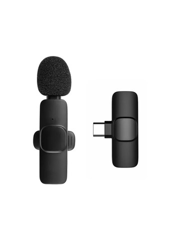 Беспроводной петличный микрофон Type-C для Android и iPhone 15–16 серии Петличка для блогера К9 2шт. No Brand (341325025)