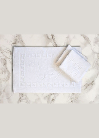 Рушник махровий Cotton Area Hotel 50х70 см для ніг AE білий