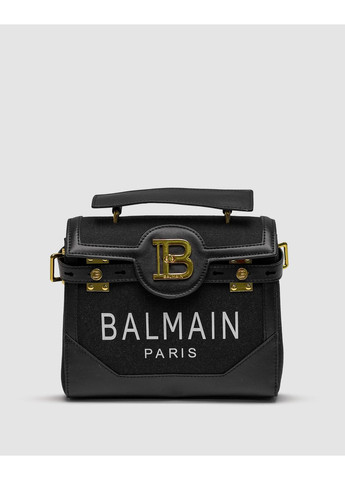 Сумка жіноча Balmain B-Buzz 23 Total Black No Brand (355343253)