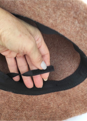 Теплая Вязаная Зимняя Шляпа Панама Однотонная Шерстяная Шляпа для Женщин в Ретро Стили 55-59 см No Brand тепла панама (364686179)