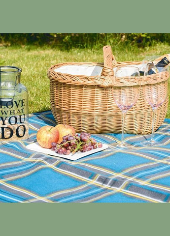 Коврик для пикника Scotty M Petrol/Grey 150х120х1 см (DAS303238) Uquip (333339754)