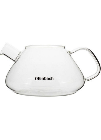 Чайник скляний заварювальний зі знімним ситечком 700 мл Ofenbach (289460419)