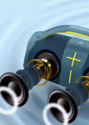 Портативная Bluetooth колонка H60 аккумуляторная беспроводная Синий Hopestar (316510721)