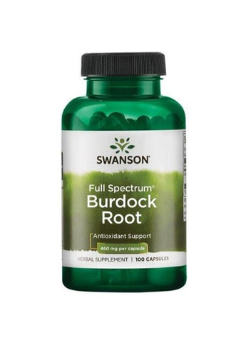 Burdock Root 460 mg 100 Caps Swanson (292556197)