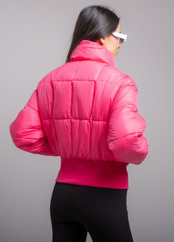 Малиновая куртка женская демисезонная 200136 Fashion