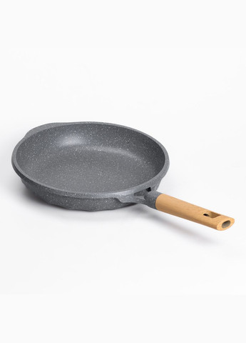 Сковорода алюмінієва з мармуровим покриттям антипригарним 28 см, сірий MGC (322771190)