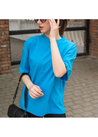 Футболка жіноча Oversize Вершковий, Розмір Одягу S, Колір Бежевий Badger - (354697641)