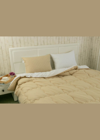 Набор одеяло 200х220+2 подушки 50х70 силиконовые Руно К_925.52СЛ300_Бежевий (300530107)