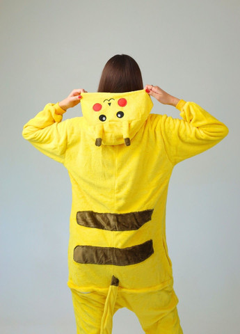 Кігурумі жіноче Пікачу покемон плюшеве жовте Lalapka (362490025)
