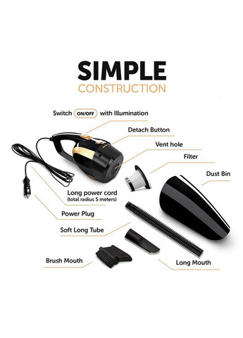 Автомобильный пылесос Dust 2 Aspiring (352528371)