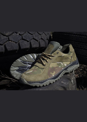 Кросівки Жіночі Демісезонні Тактичні. 36-48р Олива+Піксель. Гідрофобна натуральна шкіра! MSDF-2141 No Brand (301138806)
