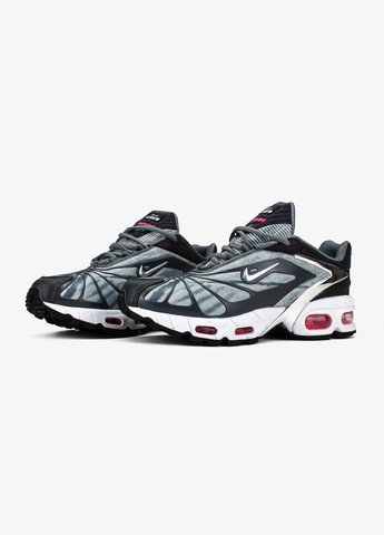Сірі всесезон кросівки чоловічі nike air max tailwind 5 x skepta grey | найк аір макс теілвінд 5 х скепта сірі No Brand