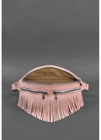 Шкіряна жіноча сумка на пояс Spirit рожева BlankNote поясна сумка (348359144)