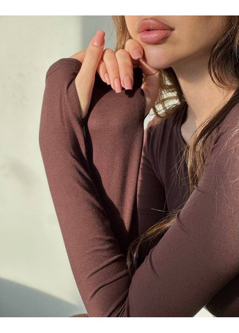 Коричневое платье женское меди в стиле скимс No Brand