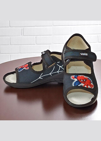 Ортопедичні відкриті тапочки капчики текстильні босоніжки на липучках для хлопчика Waldi (333035646)