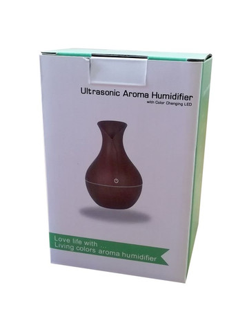 Увлажнитель воздуха 066 с LED подсветкой (Dark Wood) Ultrasonic (325877228)