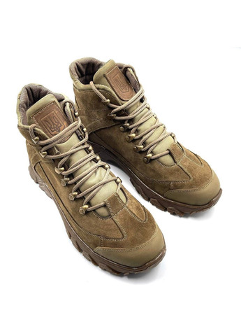 Берці Чоловічі Демісезонні Тактичні. 36-50р Койот. Гідрофобна натуральна шкіра! MBDM-1031 No Brand (301137976)